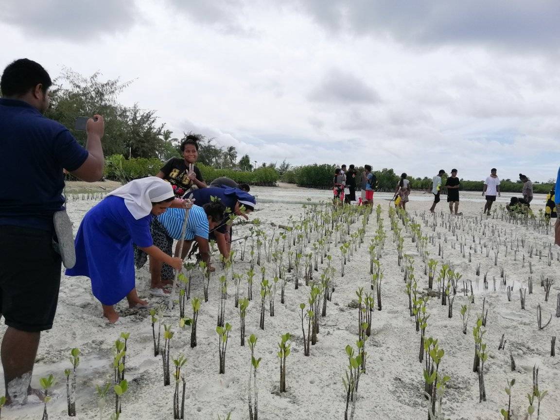 L’île de Kiribati joue un rôle essentiel dans la protection des côtes